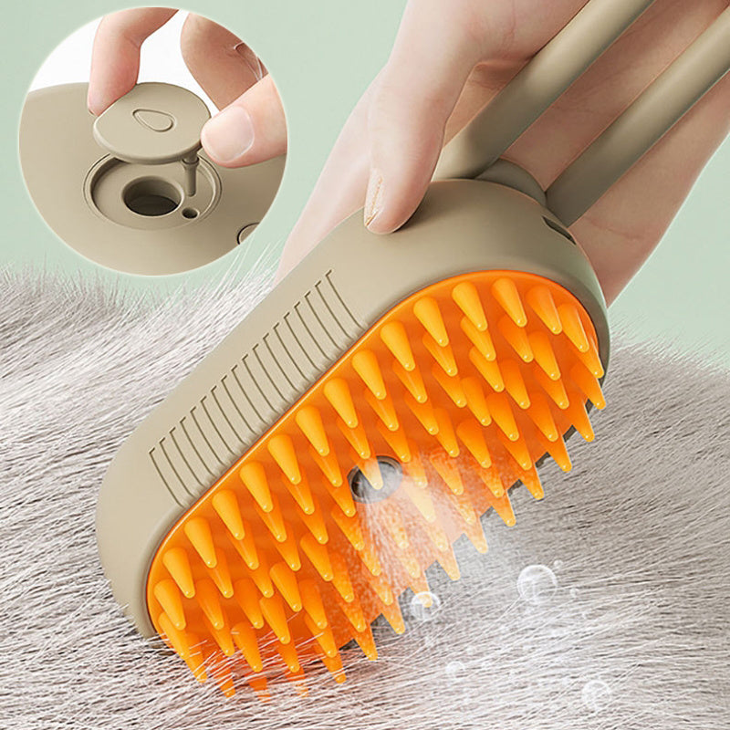 Cat Steam Brush 3 In 1 Electric Spray