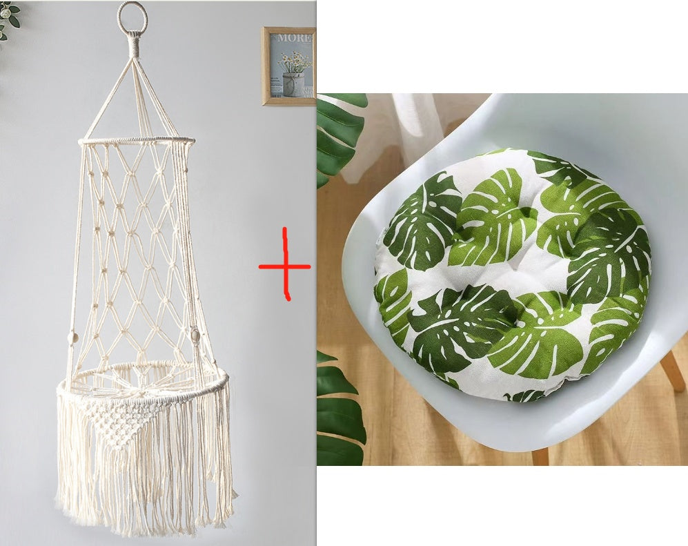 Macrame Hanging Cat Bed - Lily