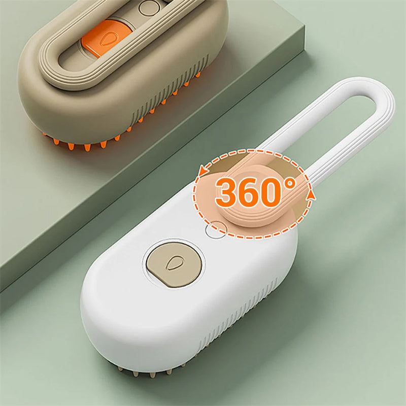 Cat Steam Brush 3 In 1 Electric Spray