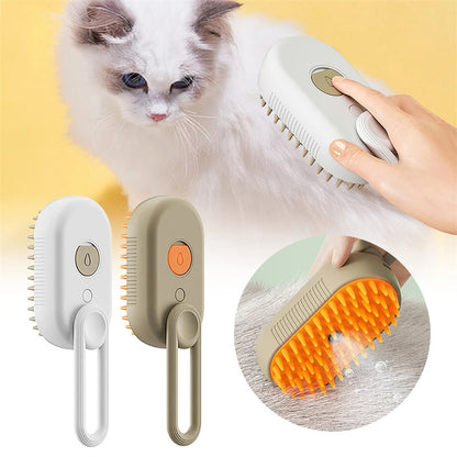 Cat Steam Brush 3 In 1 Electric Spray