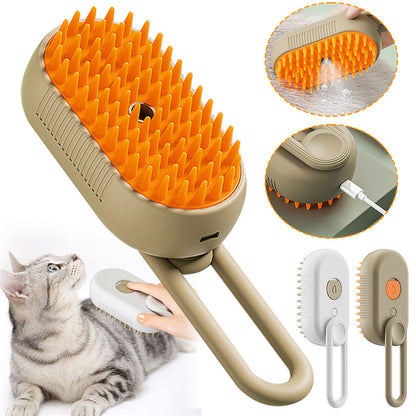 Cat Steam Brush 3 In 1 Electric Spray