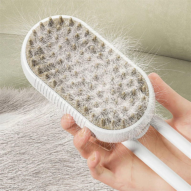 Cat Steam Brush 3 In 1 Electric Spray